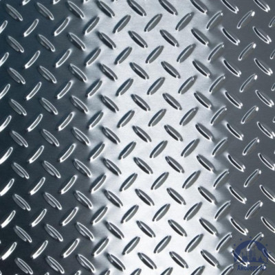 Рифлёный алюминиевый лист "Чечевица" 1,5х1200х3000 мм АМГ2НР купить в Саранске