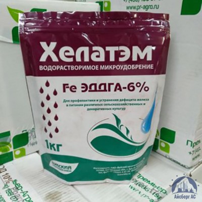 Удобрение ХЕЛАТЭМ Fe 6 Fe EDDHA (ЭДДГА) 6 % купить в Саранске