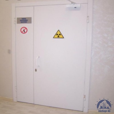 Рентгенозащитная алюминиевая дверь 1070х2080-1 мм купить в Саранске
